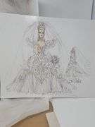 Bob Mackie Empress Bride Barbie w/Shipping Box