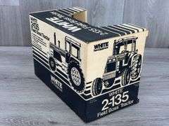 White 2-135-1/16 Ertl & 2-35-1/25 Scale Models Empty Boxes; Ford 8N & Allis-Chalmers WD-45 Empty Boxes-1/16, Ertl