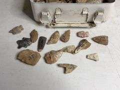 Assorted Rocks and Arrowheads Collection