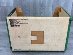 John Deere 4-Wheel Drive-Stock #597 & 5020 Tractor-Stock #555 Empty Boxes, 1/16, Ertl Toys