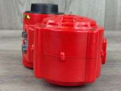 Marx Toys Battery Powered Motor Sound Unit, 8”H, Original Box-Torn End Flaps, Clean Battery Compartment, Mounting Hardware Included