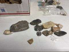 Collectible Rock and Arrowhead Assortment