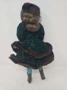 Catherine Rose porcelain doll by Janet Johnson, approx 17 in., Franklin Heirloom Dolls