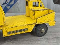 Clark Equipment Michigan Model T-24 Crane Truck, Truck Is 17”L, Nylint Toys