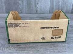 John Deere Utility W/Loader-Stock #517 & Baler-Stock #585 Empty Boxes, 1/16, Ertl Toys