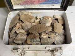 Assorted Rocks and Arrowheads Collection