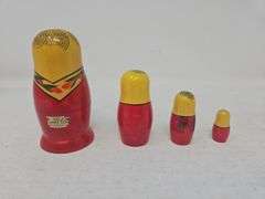 Russian Nesting Doll, 4 pc, 4 in.