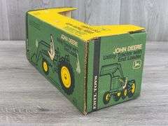 John Deere Utility W/Loader-Stock #517 & Baler-Stock #585 Empty Boxes, 1/16, Ertl Toys