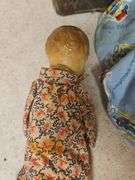 Antique Plastic Dolls, no marks, 22 and 10 in. Tall