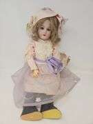 Porcelain Doll, Heinrich Handwerck Simon & Halbig, Germany, 25-in
