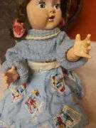 Antique Plastic Dolls, no marks, 22 and 10 in. Tall