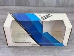 Empty Boxes-John Deere RC, 6410 W/Loader & 1923 D-1/16; Trailfire Snowmobile-1/10, Truck Bank-1/25; Gearbox Gas Pump; Miniature Toy Tractors-1/64