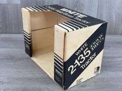 White 2-135-1/16 Ertl & 2-35-1/25 Scale Models Empty Boxes; Ford 8N & Allis-Chalmers WD-45 Empty Boxes-1/16, Ertl