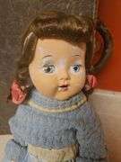 Antique Plastic Dolls, no marks, 22 and 10 in. Tall