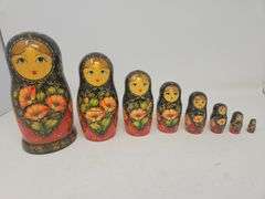 Russian Nesting Doll, 8 pc, 8-in