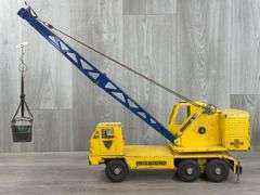 Clark Equipment Michigan Model T-24 Crane Truck, Truck Is 17”L, Nylint Toys