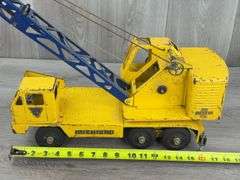 Clark Equipment Michigan Model T-24 Crane Truck, Truck Is 17”L, Nylint Toys