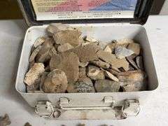 Assorted Rocks and Arrowheads Collection