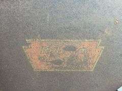 Keystone Ride-On Steam Roller, 20”L, Metal & Wood