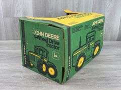 John Deere 4-Wheel Drive-Stock #597 & 5020 Tractor-Stock #555 Empty Boxes, 1/16, Ertl Toys
