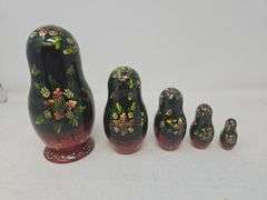 Russian Nesting Doll, 5 pc, 7-in.