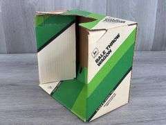 John Deere Sound-Gard-Stock #5506 & Bale Throw Wagon-Stock #522 Empty Boxes, 1/16, Ertl