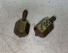 3in Souvenir Penny of Jacksonville and Put and Take Spinners