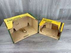 John Deere 4-Wheel Drive-Stock #597 & 5020 Tractor-Stock #555 Empty Boxes, 1/16, Ertl Toys