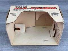 White 2-135-1/16 Ertl & 2-35-1/25 Scale Models Empty Boxes; Ford 8N & Allis-Chalmers WD-45 Empty Boxes-1/16, Ertl