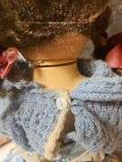 Antique Plastic Dolls, no marks, 22 and 10 in. Tall