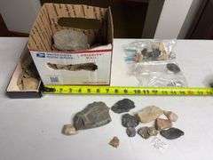 Collectible Rock and Arrowhead Assortment