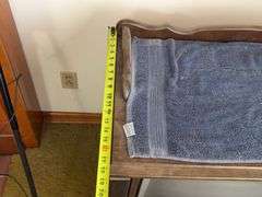 RCA ColorTrack Console Television and Two Tier Accent Table