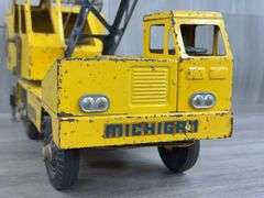 Clark Equipment Michigan Model T-24 Crane Truck, Truck Is 17”L, Nylint Toys
