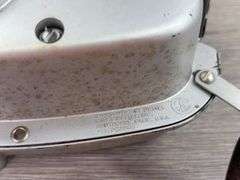 Mattel Inc. Real Motor Roar Hot-Rodder Engine, Battery Operated, 8 1/2”H, Some Broken Parts, Original Box