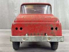 Tonka Toys Gasoline Tanker Truck, 15”L, Missing Parts