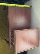 RCA ColorTrack Console Television and Two Tier Accent Table