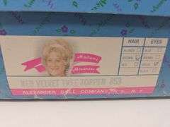 Red Velvet Tree Topper Doll, Madame Alexander