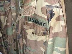 9 Winter Coats and Mixed Outerwear Including Camouflage Jackets