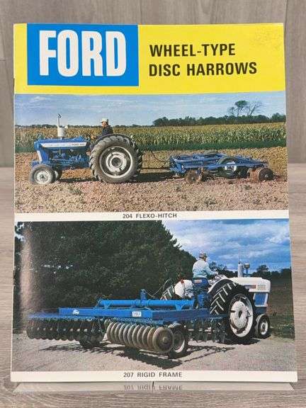 Ford Wheel-Type Disc Harrows Brochure