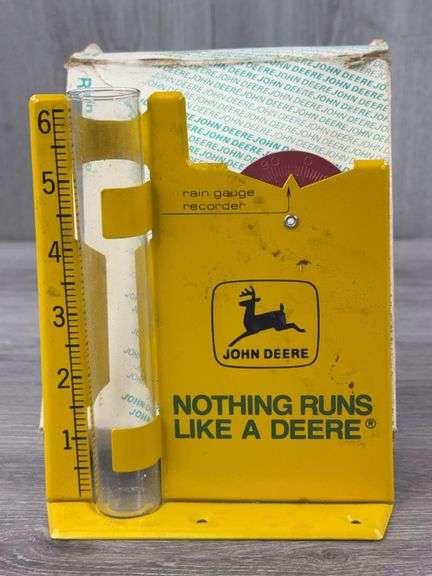 John Deere Rain Gauge