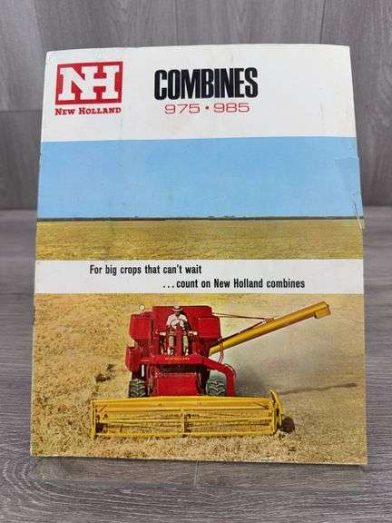 1967 New Holland 975/985 Combines Brochure