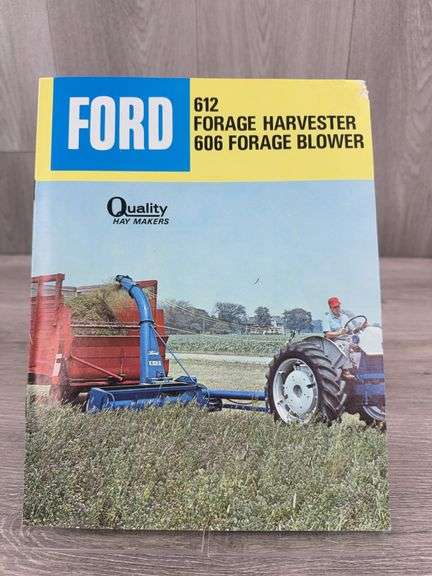 Ford 612 Forage Harvester/606 Forage Blower Brochure