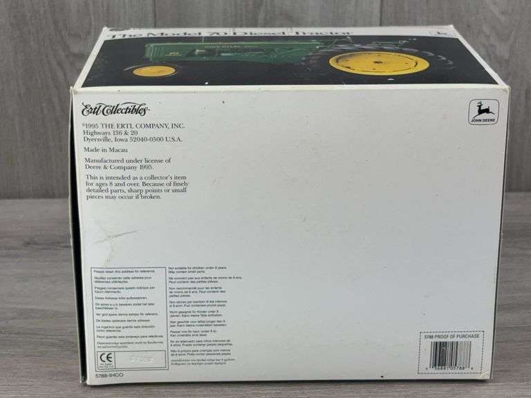 John Deere 70 NF Diesel, 1/16, Precision Classics 7, Ertl
