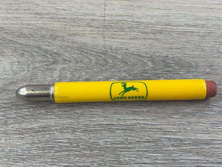 John Deere Bullet Pencil, Ryan Impl. Co., Jewell, Ohio