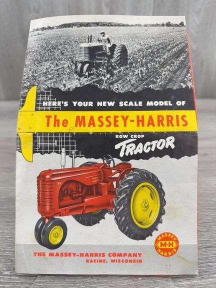 Massey-Harris Row Crop Tractor Pamphlet/Parts Price List, Reuhl Products, Inc.