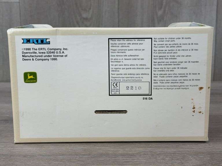 John Deere 2640 WF Field Of Dreams, 1/16, Ertl, 1990 Special Edition