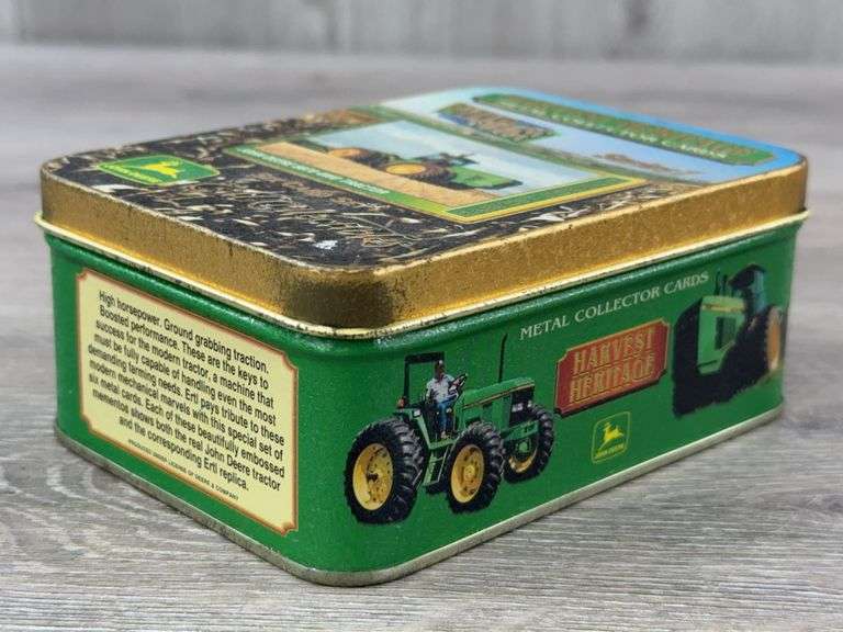 Harvest Heritage Metal Collector Cards 6 Card Set, Series 1, Ertl Collectibles