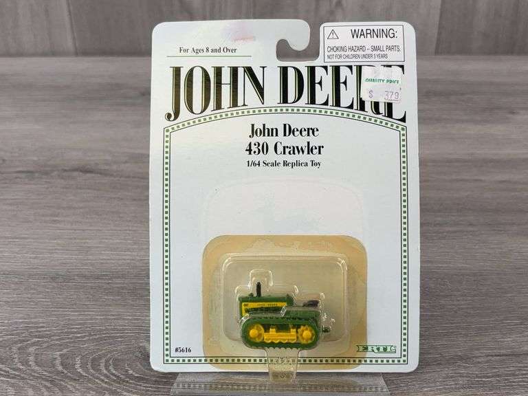 John Deere 430 Crawler, 530 WF Duals & 620 NF, 1/64, Ertl