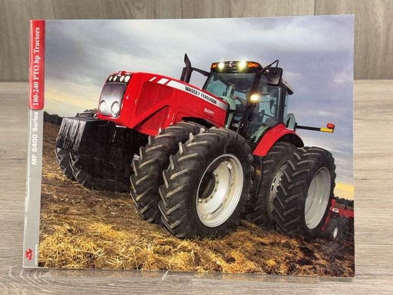 Massey Ferguson MF 8400 Series Tractors Brochure, 180-240 PTO HP