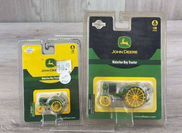 John Deere Waterloo Boy, 1/50 & 1/87, Athearn